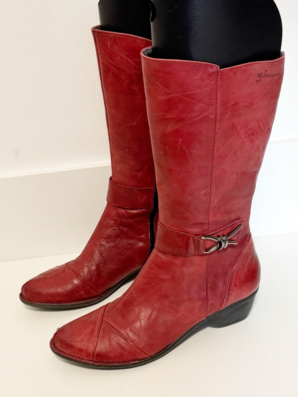 Dorking by Fluchos mid-calf Boot Red size 37 - Picture 4 of 8